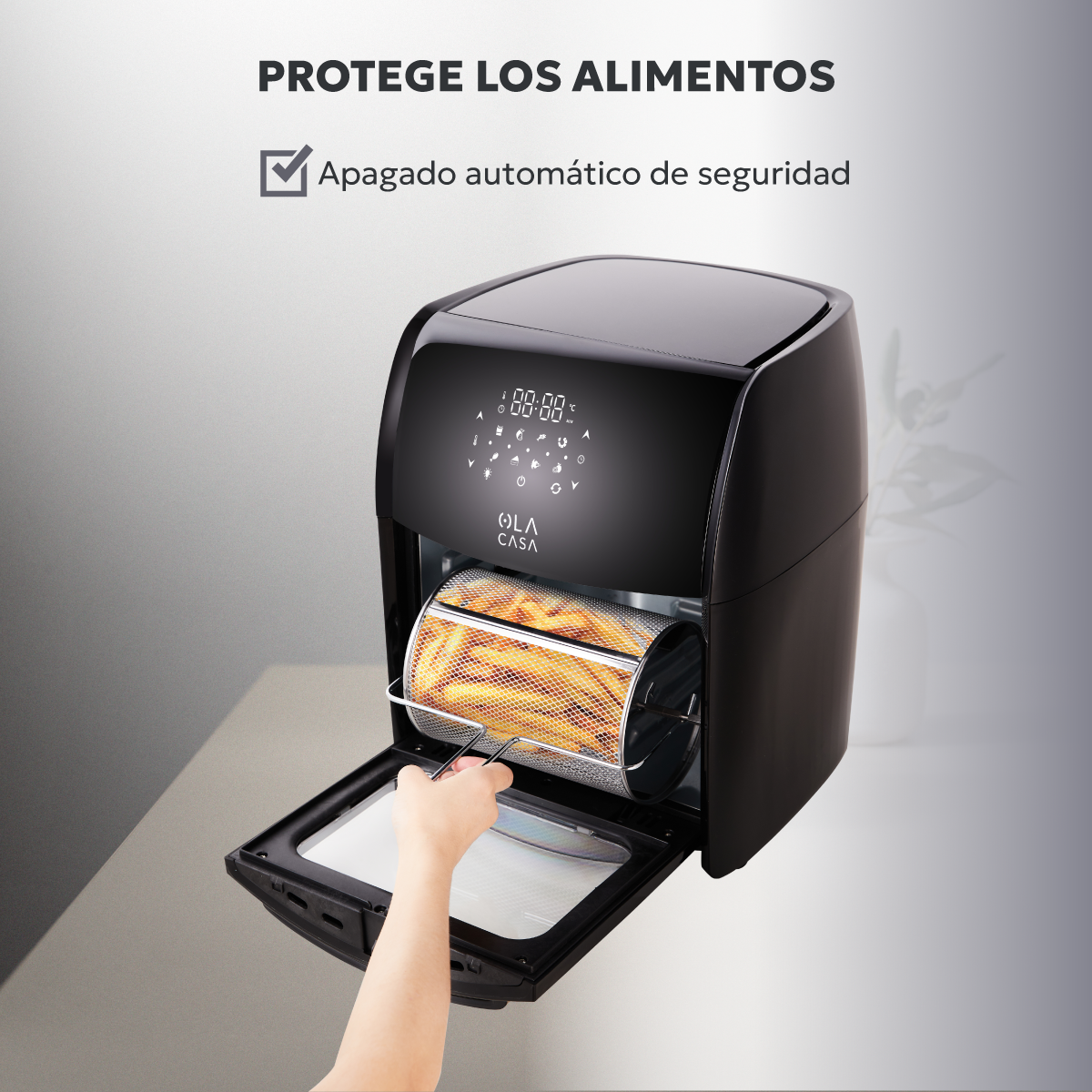 Foto 7 | Freidora de Aire Ola Casa 12l