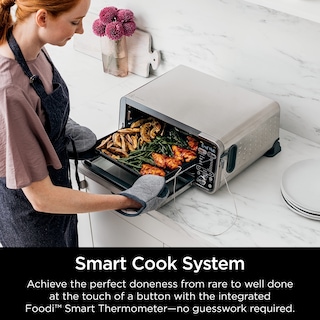 Foto 4 | Horno de Sobremesa Ninja Sp351 Foodi Smart 13 en 1 1800 W Plateado - Venta Internacional