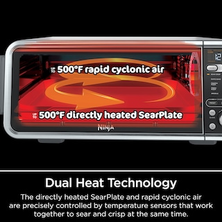 Foto 7 | Horno de Sobremesa Ninja Sp351 Foodi Smart 13 en 1 1800 W Plateado - Venta Internacional