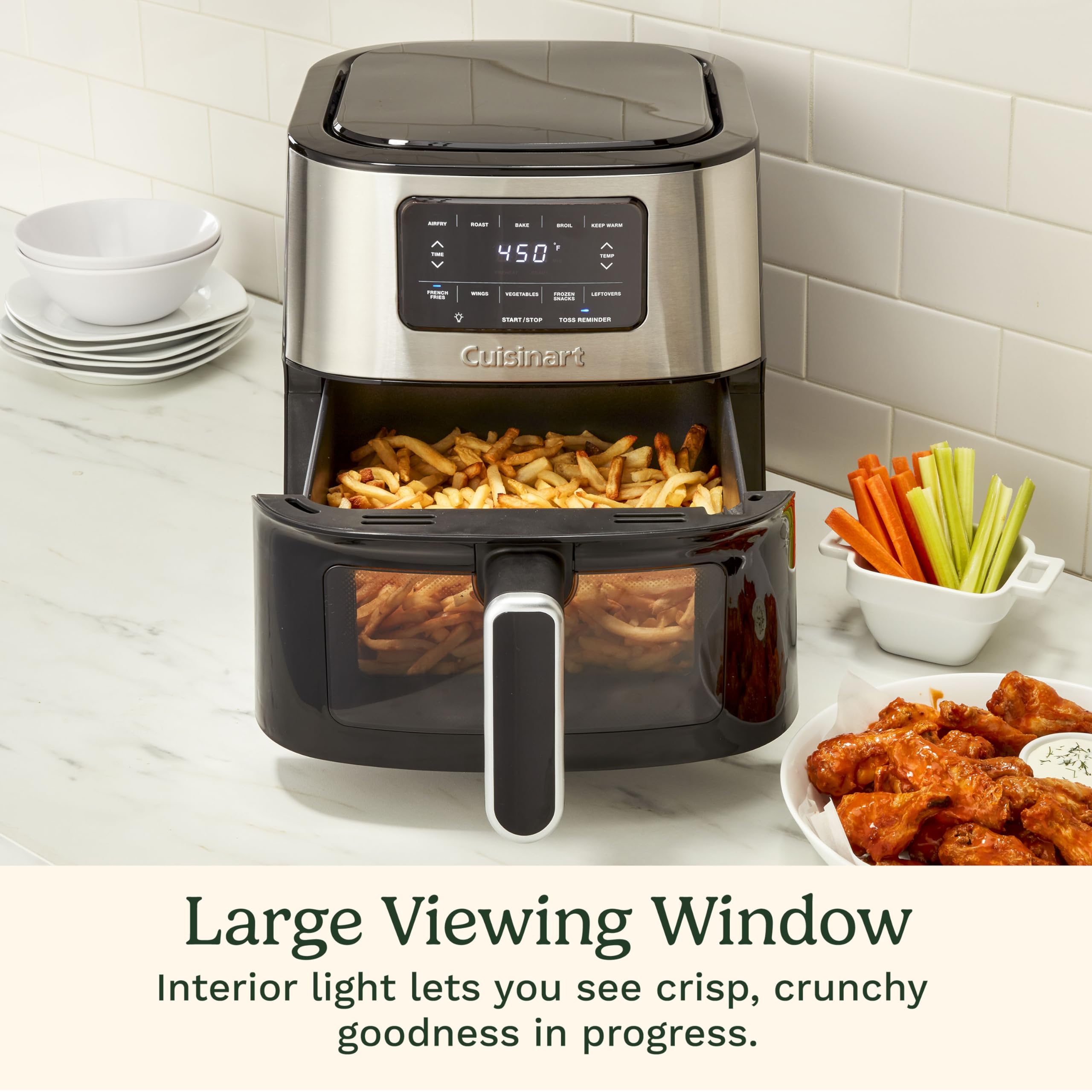 Foto 7 pulgar | Horno Air Freyer Cuisinart  6 l con 5 Ajustes Preestablecidos - Venta Internacional