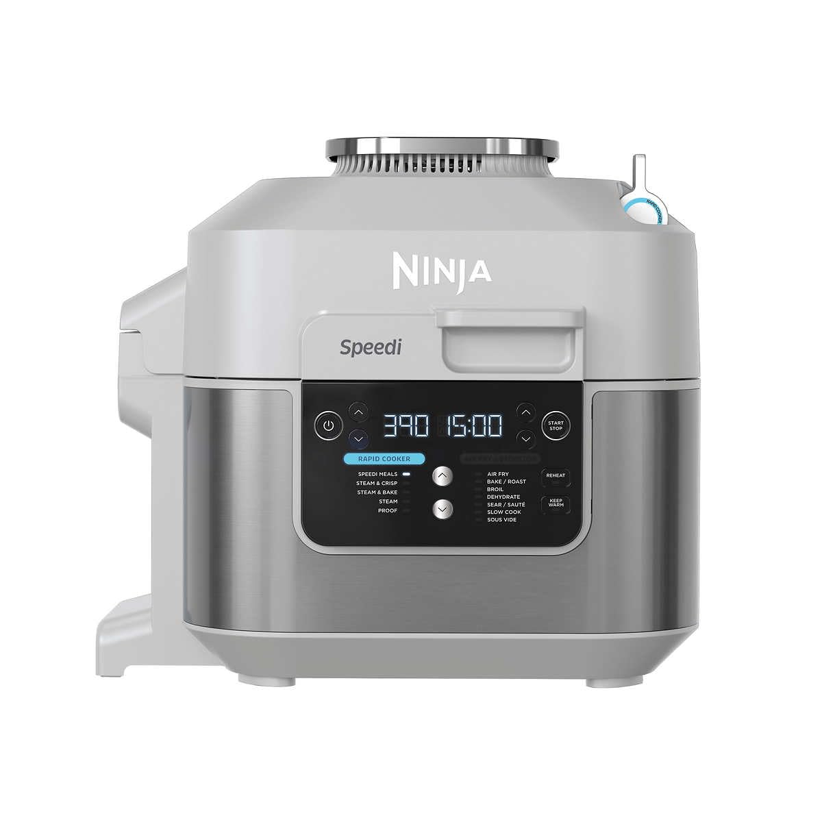 Cocina Y Freidora Ninja Speedi Rapid 6l 12 En 1 Gris Claro - Venta Internacional