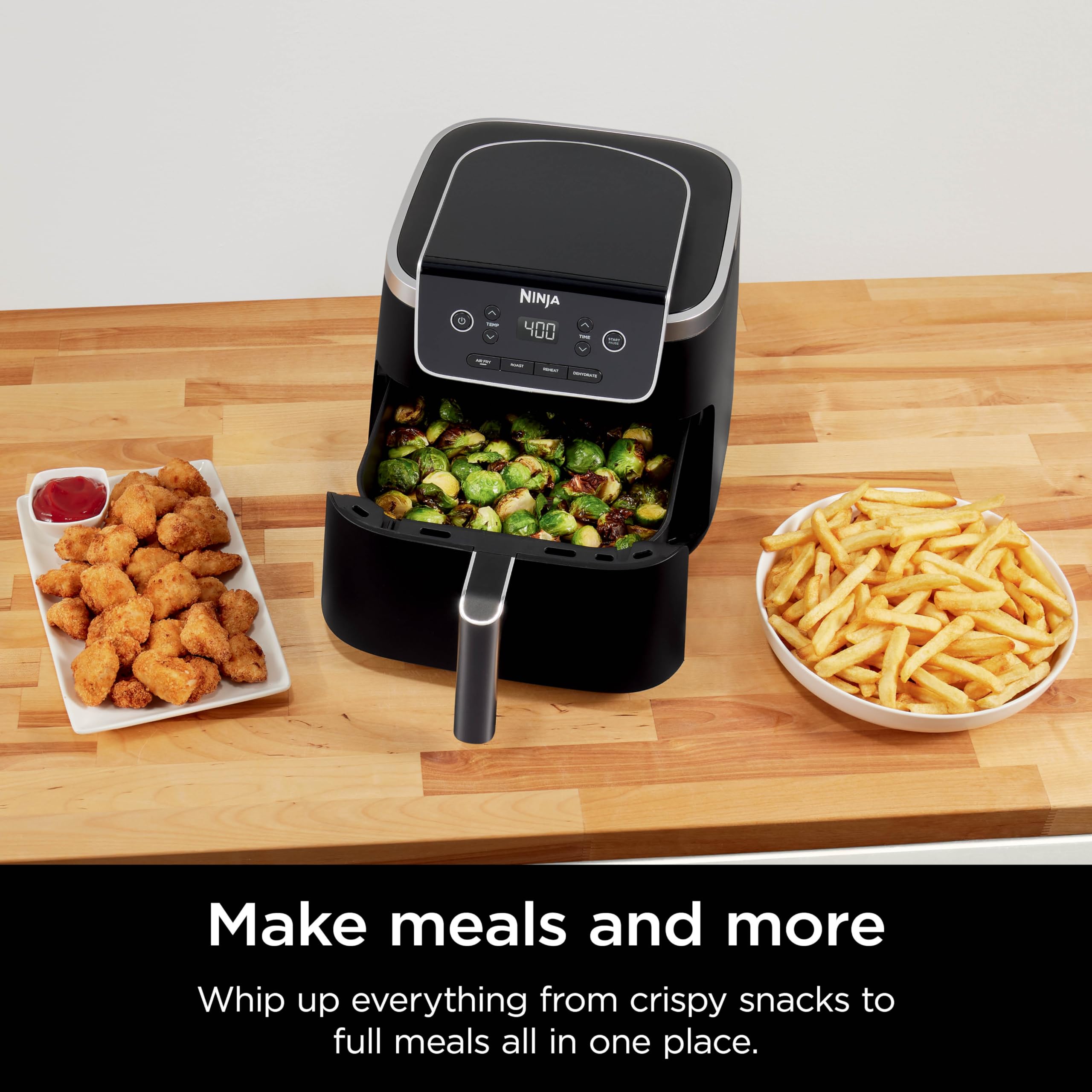 Foto 5 | Air Fryer Ninja Air Fryer Pro 4 en 1.5 l Gris Af141 - Venta Internacional