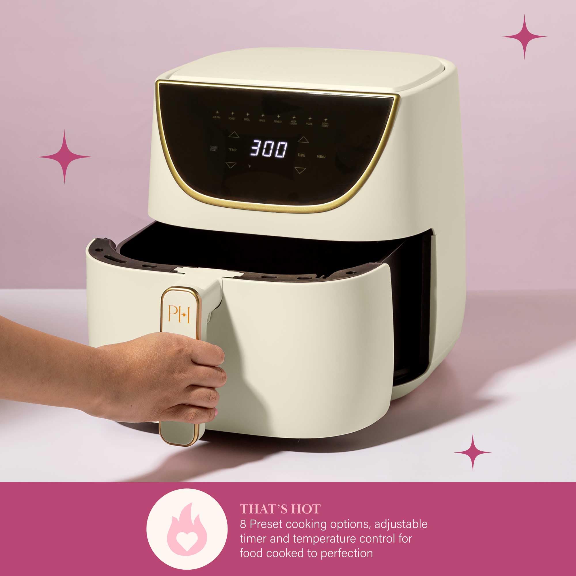 Foto 5 pulgar | Air Fryer Paris Hilton Pantalla Táctil  - Venta Internacional