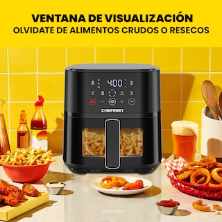 Foto 5 | Freidora de Aire Chefman Negra de 3.7 L