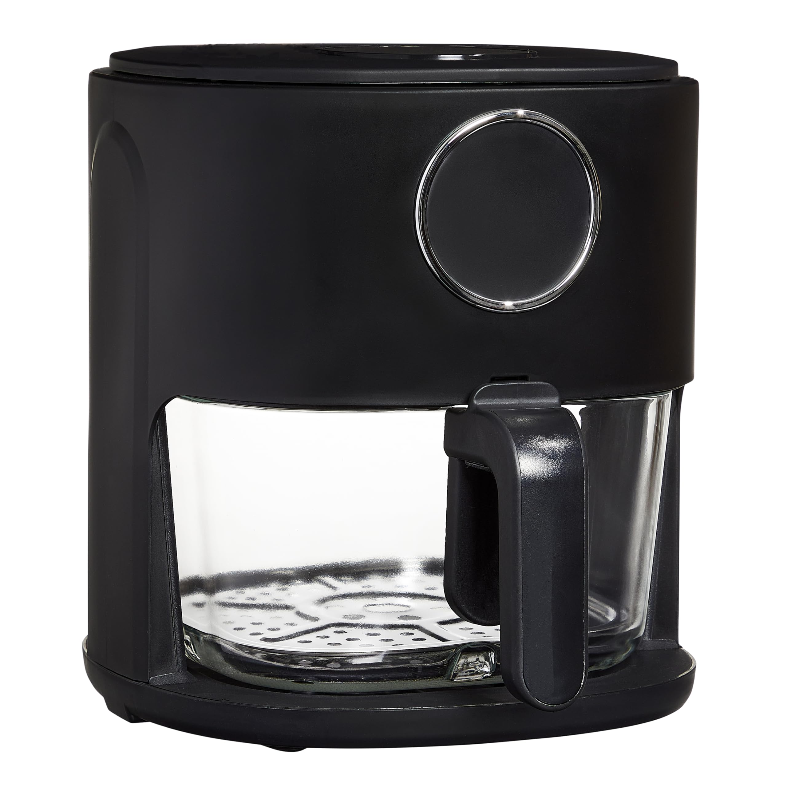 Foto 2 pulgar | Air Fryer Cook With Color - Cesta De Cristal (1200 W, 4 Cuartos De Galón), Color Negro - Venta Internacional.