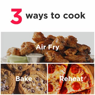 Foto 4 | Air Fryer Frigidaire 3 En 1, 5.3 L, 5 Recetas Preprogramadas - Venta Internacional.