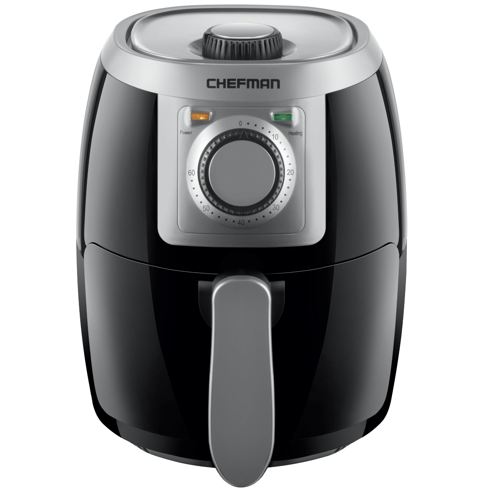 Foto 2 pulgar | Air Fryer Chefman Small Compact, 2 Litros, 60 Minutos, Temporizador Negro - Venta Internacional.