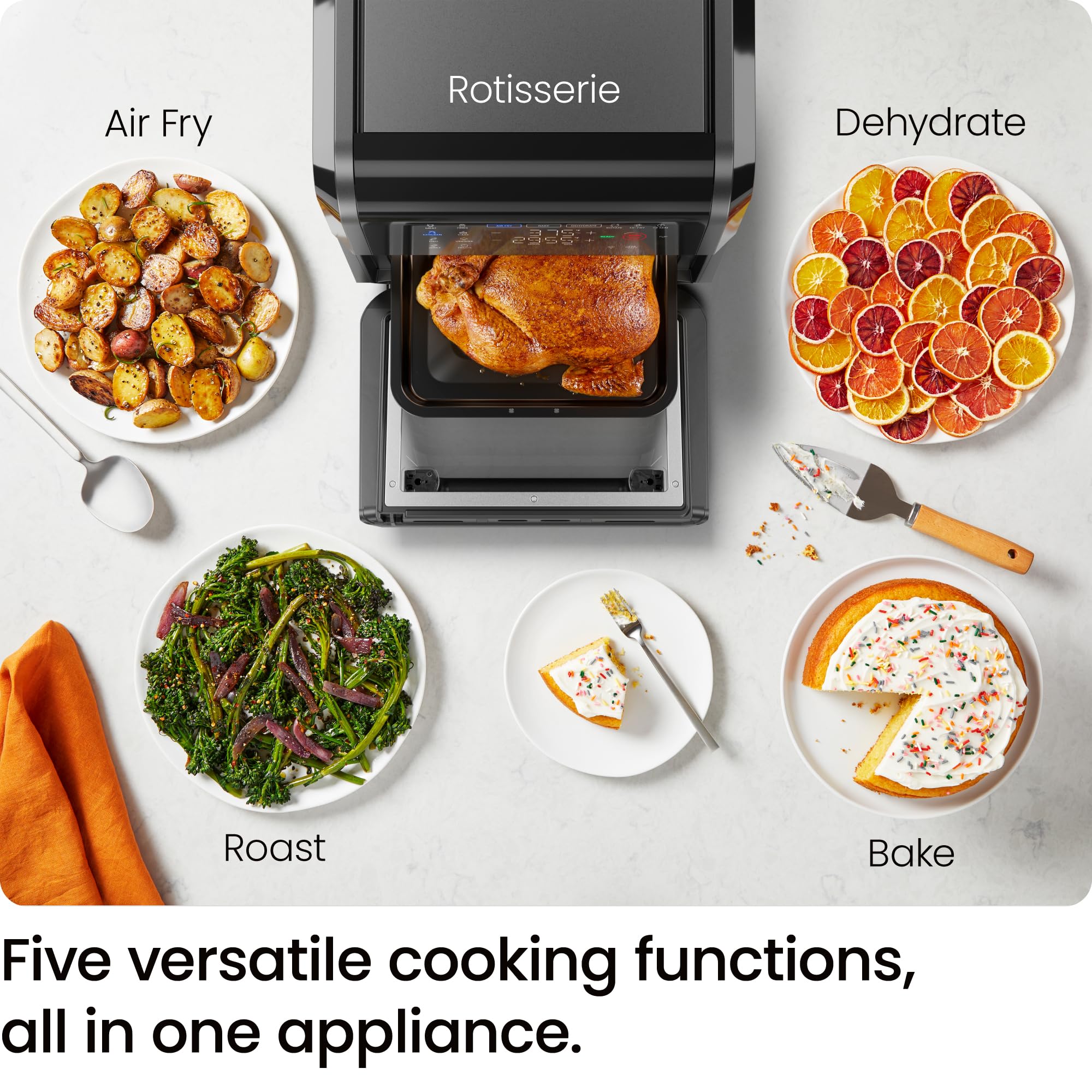 Foto 4 pulgar | Air Fryer Chefman 6 en 1 con 12 Ajustes Preestablecidos - Venta Internacional