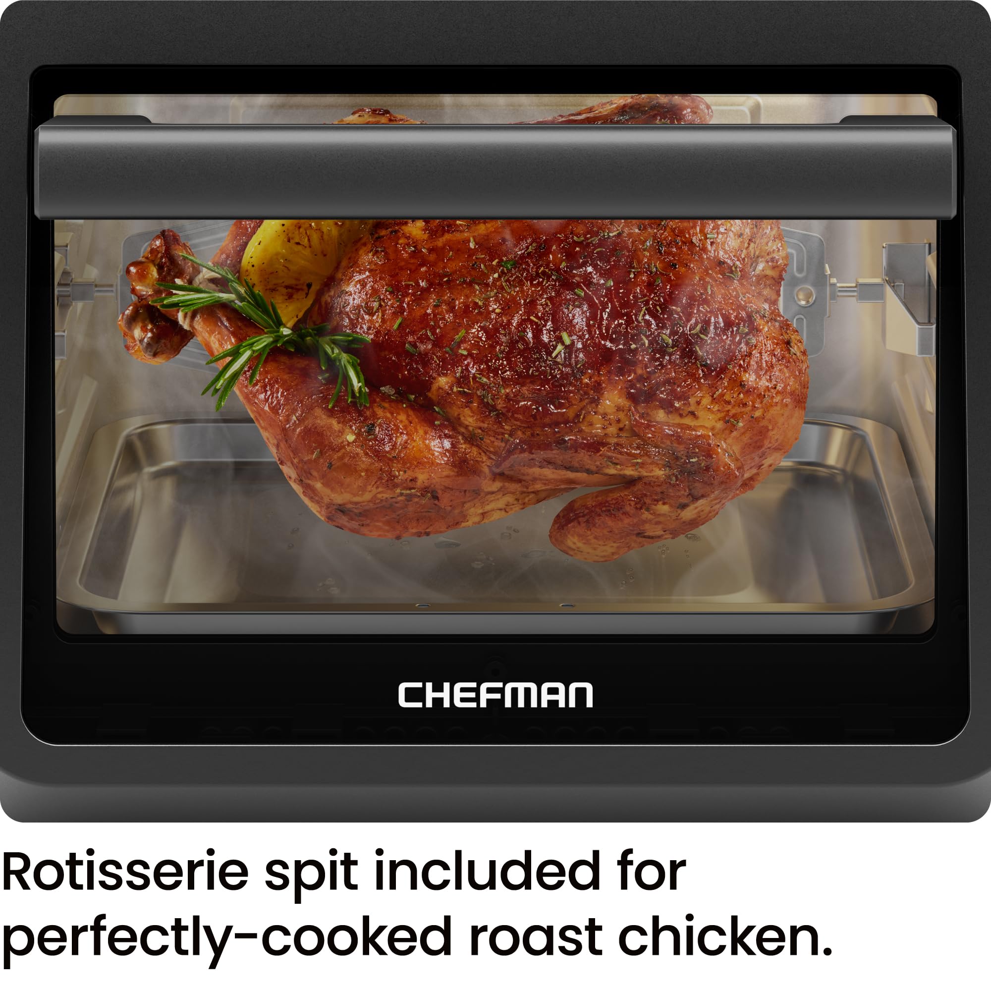 Foto 6 pulgar | Air Fryer Chefman 6 en 1 con 12 Ajustes Preestablecidos - Venta Internacional