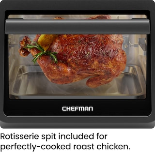 Foto 5 | Air Fryer Chefman 6 en 1 con 12 Ajustes Preestablecidos - Venta Internacional