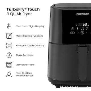 Foto 6 | Air Fryer Chefman Turbofry Touch - Venta Internacional