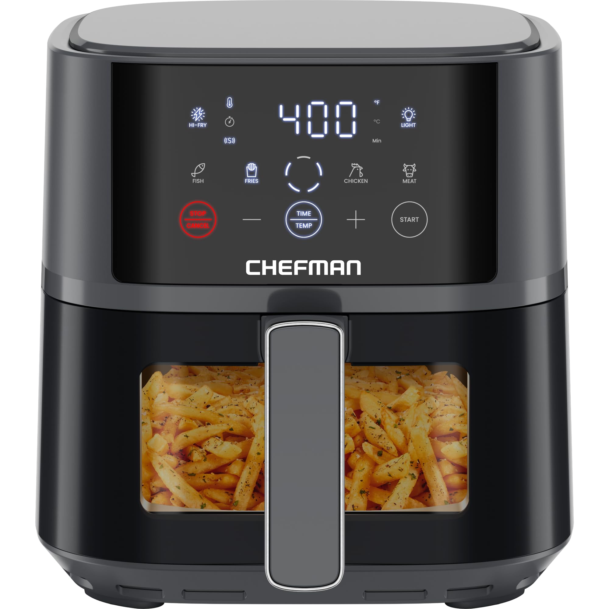 Foto 2 pulgar | Air Fryer Chefman 4 L Hi-fry Gris - Venta Internacional