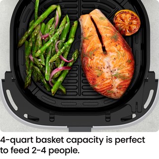 Foto 3 | Air Fryer Chefman 4 L Hi-fry Gris - Venta Internacional