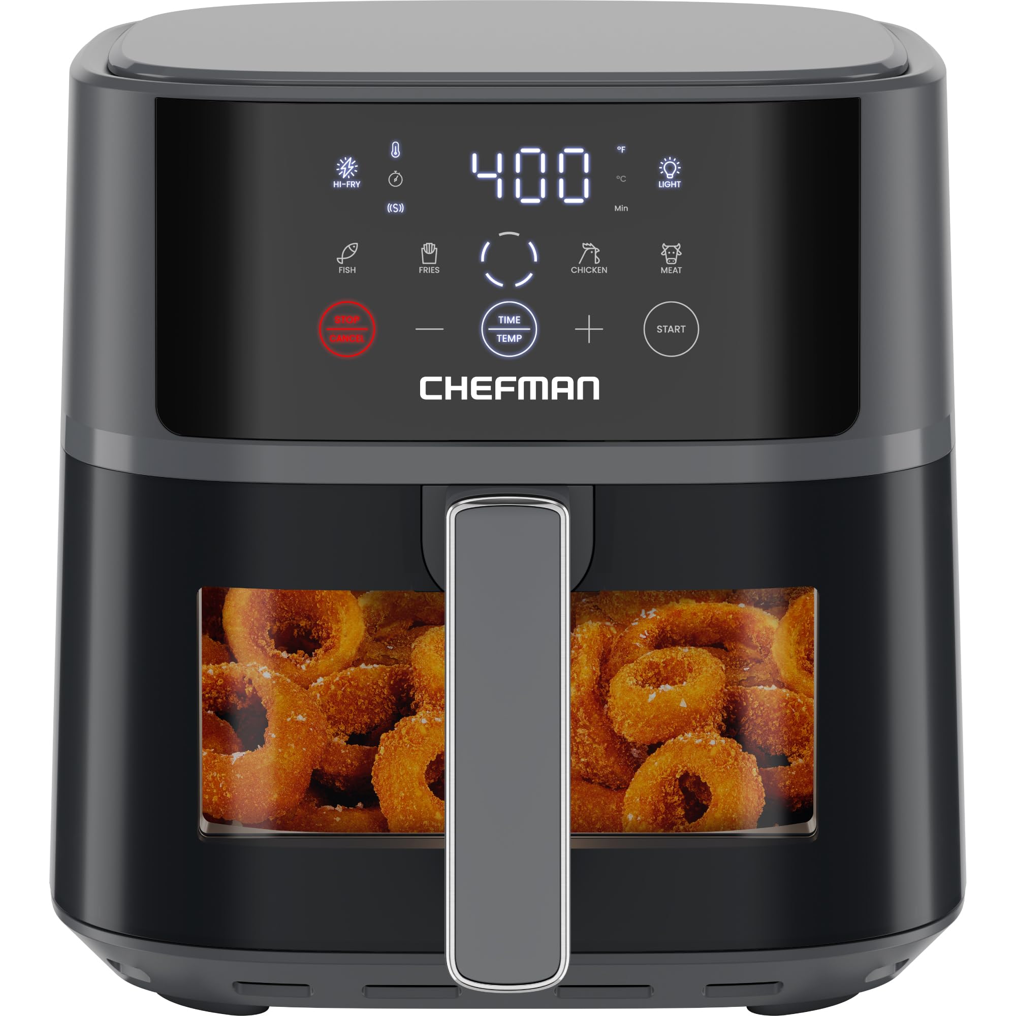 Foto 2 pulgar | Freidora Chefman 6 Litros Tecnología Hi-fry 1700 W Gris - Venta Internacional