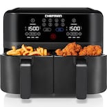 Freidora Chefman Turbofry Touch Dual con Cesta Doble - Venta Internacional