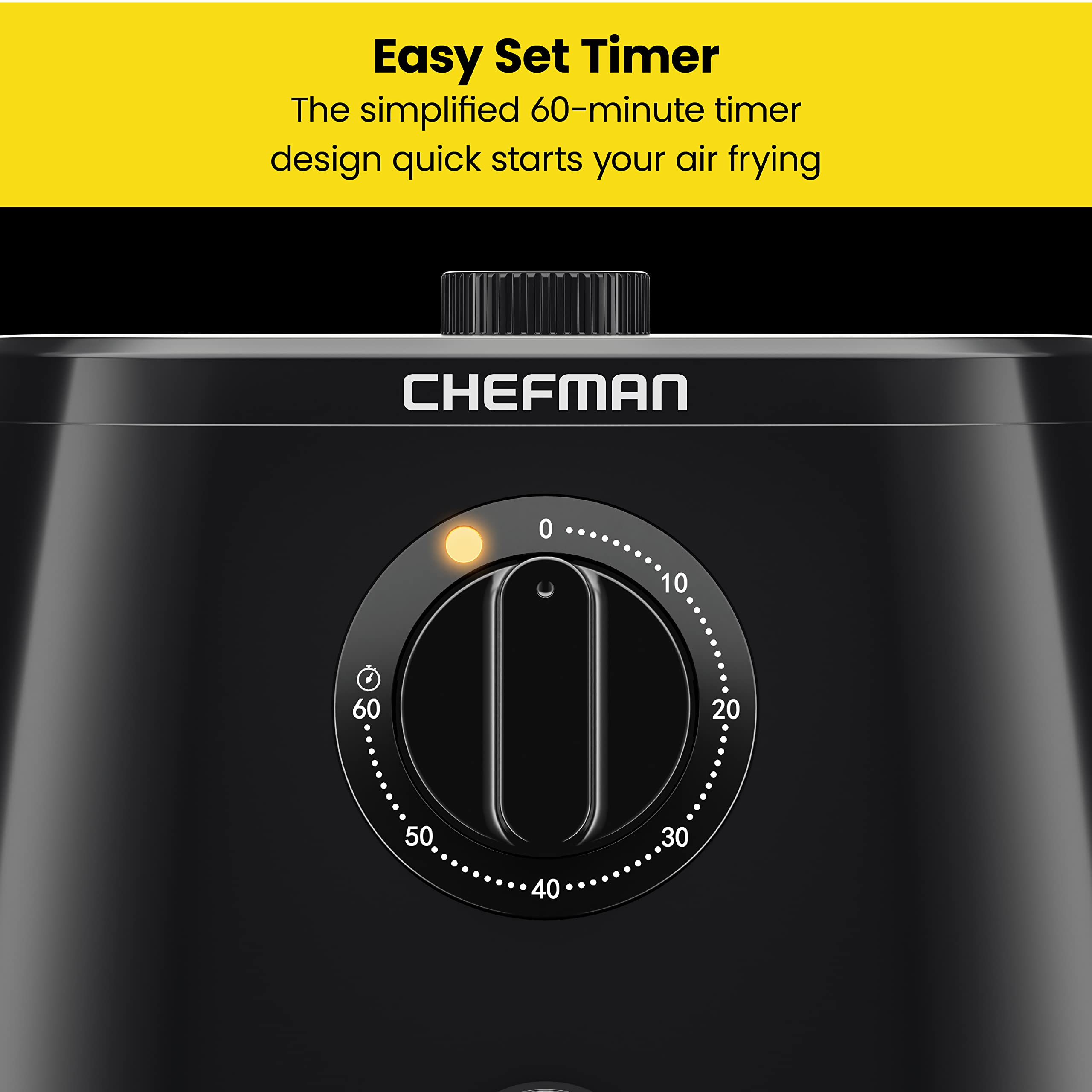 Foto 4 pulgar | Freidora de Aire Chefman Turbofry 5 Litros - Venta Internacional