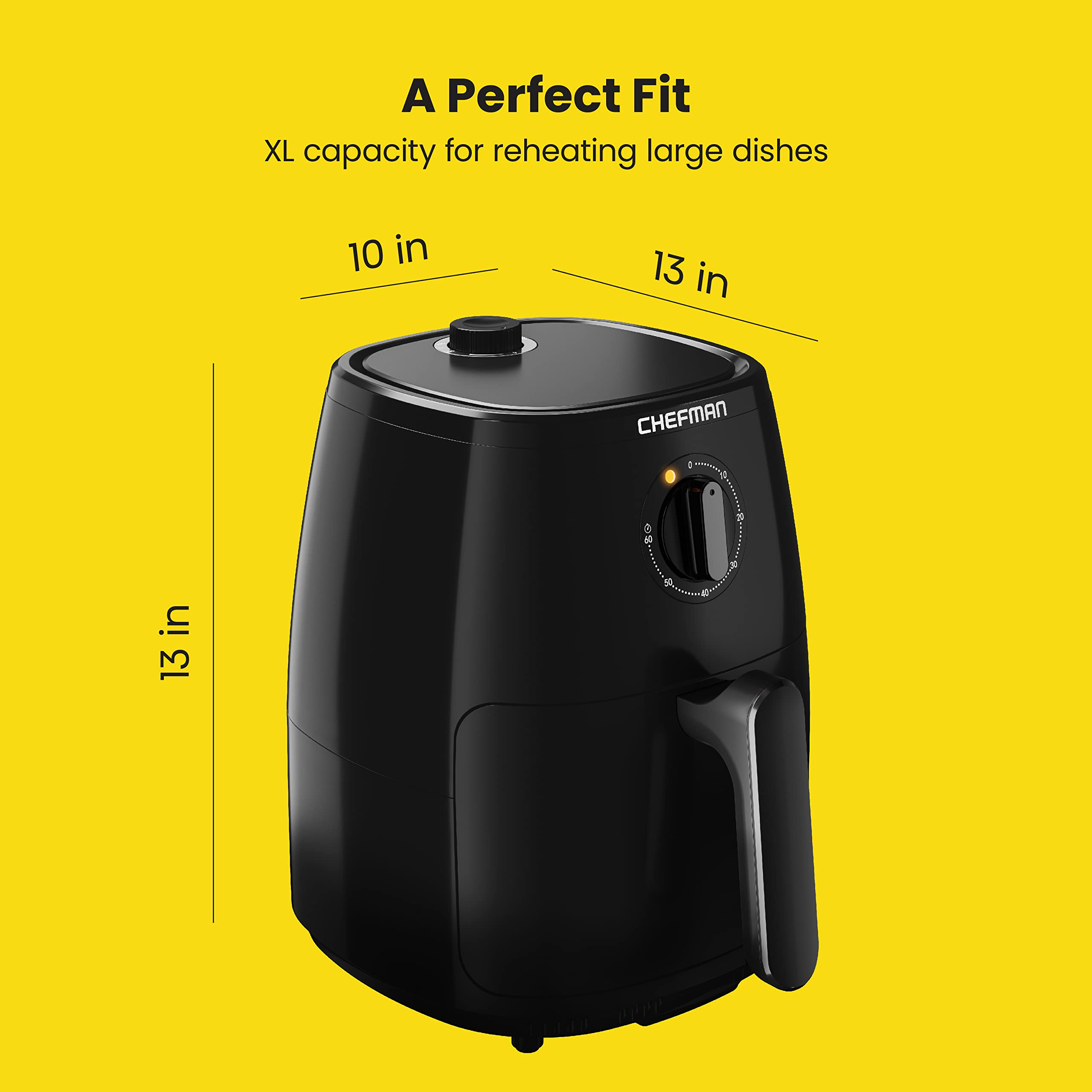 Foto 8 pulgar | Freidora de Aire Chefman Turbofry 5 Litros - Venta Internacional