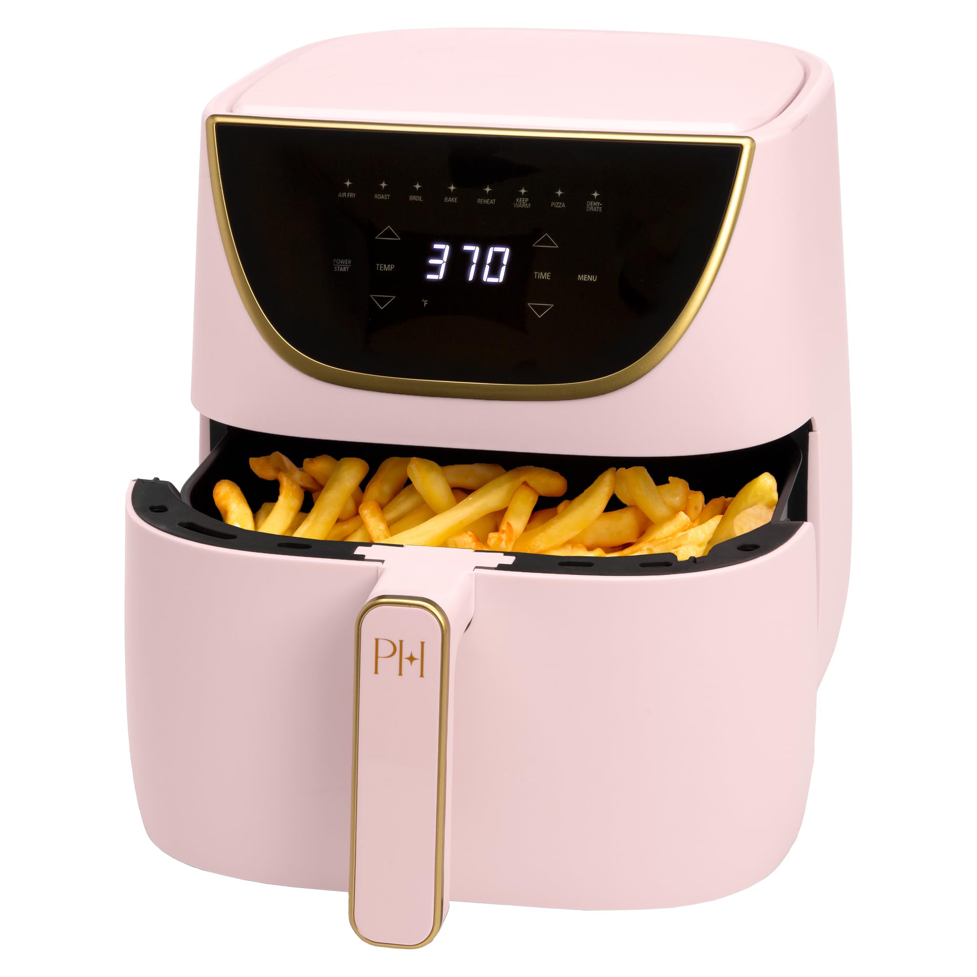 Foto 2 pulgar | Air Fryer Paris Hilton, Grande, Con Capacidad Para 6 Cuartos De Galón, Rosa, 8 En 1 - Venta Internacional.