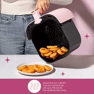 Foto 4 | Air Fryer Paris Hilton, Grande, Con Capacidad Para 6 Cuartos De Galón, Rosa, 8 En 1 - Venta Internacional.