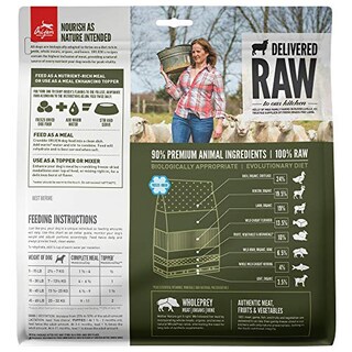 Foto 2 | Alimento Para Perros Orijen Tundra Liofilizado 175 Ml Con Alto Contenido De Proteínas - Venta Internacional.