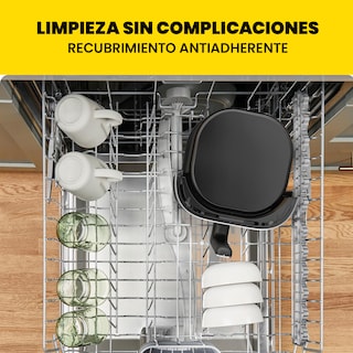 Foto 5 | Minifreidora de Aire Chefman Digital de 2 Cuartos Gris