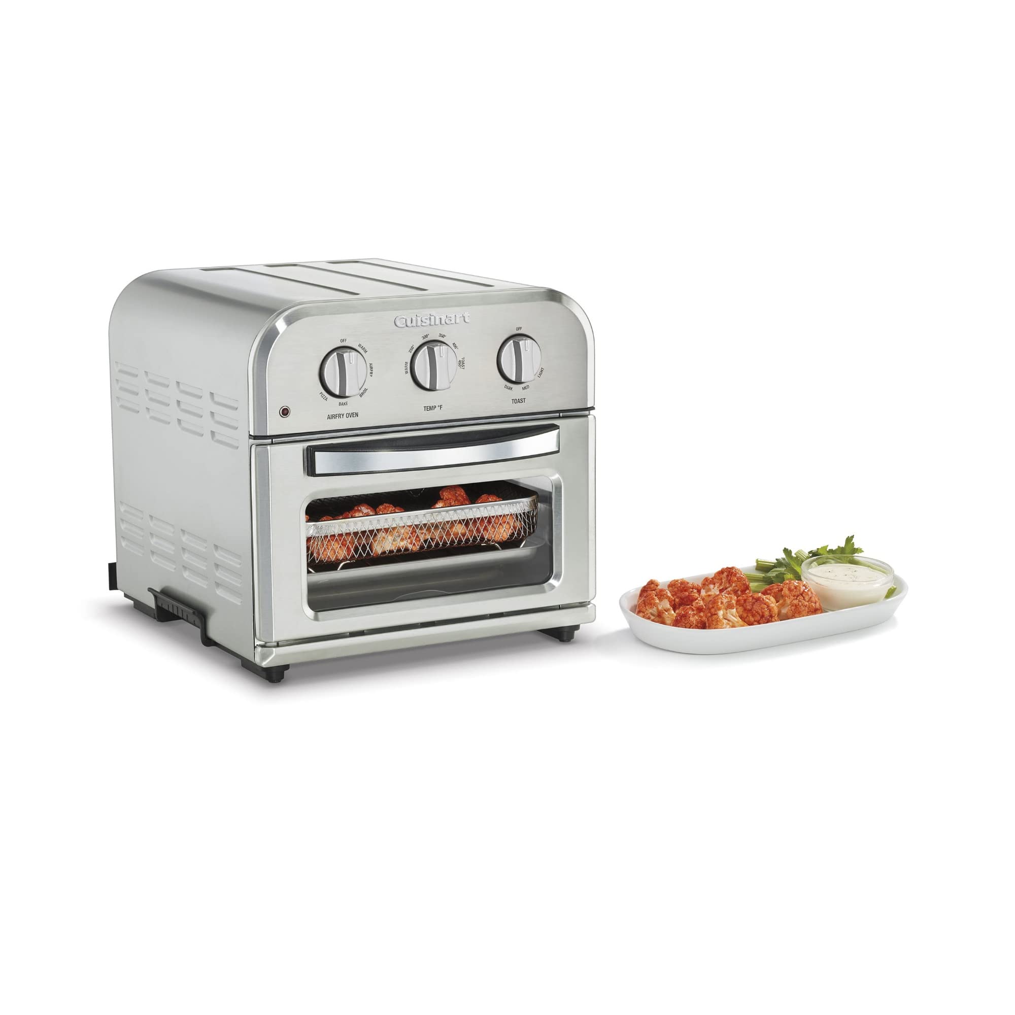 Foto 4 pulgar | Horno Tostador Airfryer Cuisinart Toa-26, 1800 W, 6 En 1, 2,5 Libras - Venta Internacional.