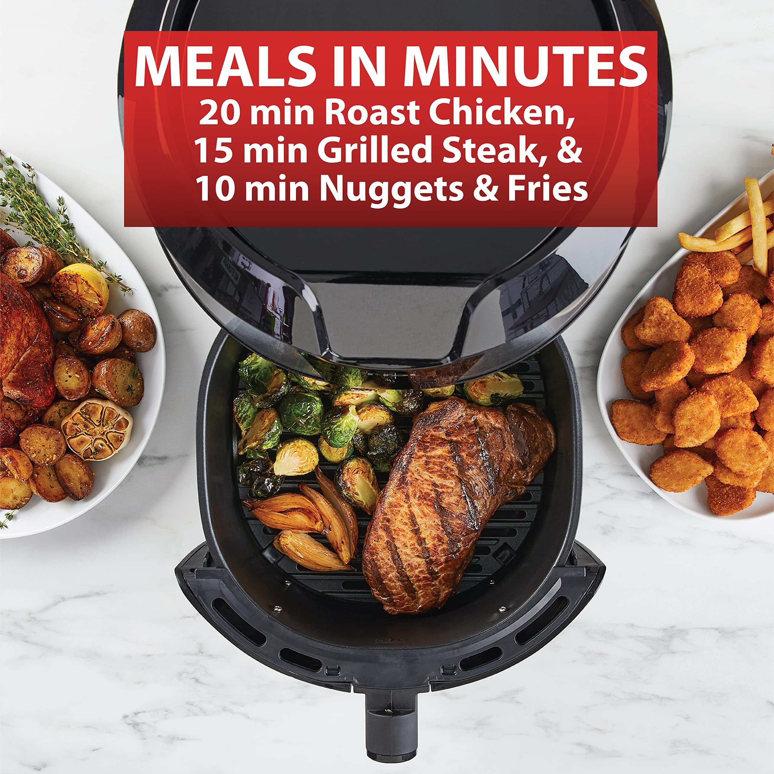 Foto 4 pulgar | Combinación De Freidora Y Parrilla T-fal Easy Fry Xxl 5.6 L, Negro Y Acero Inoxidable - Venta Internacional.