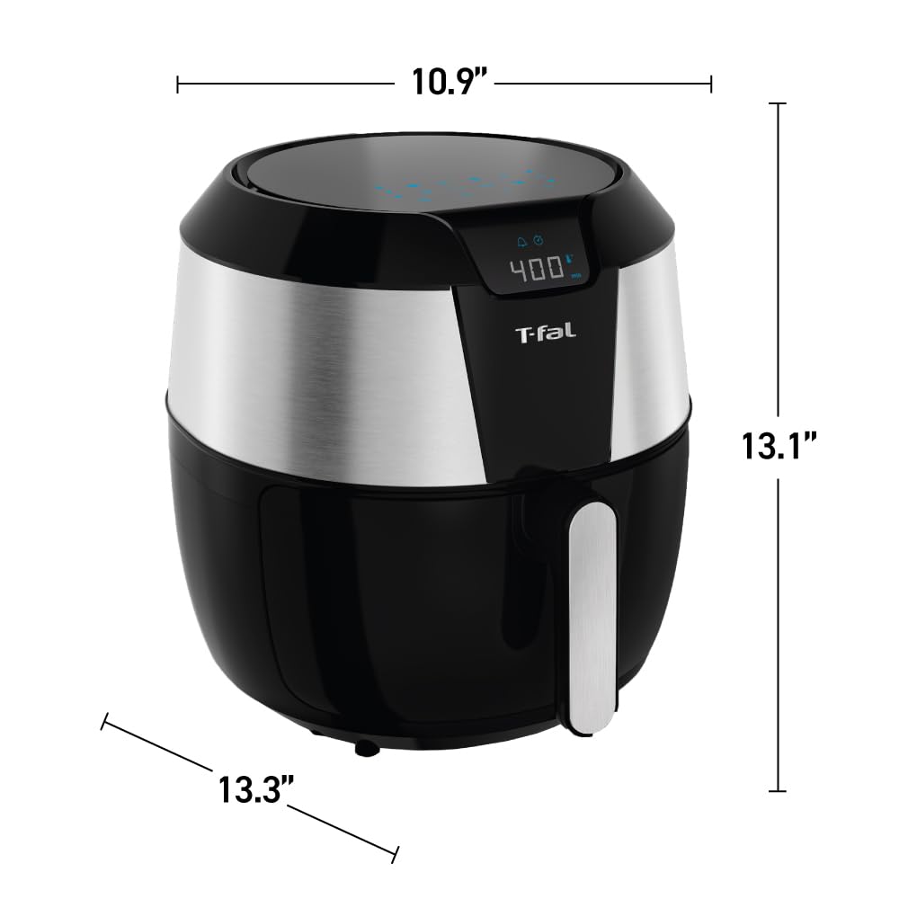 Foto 8 pulgar | Combinación De Freidora Y Parrilla T-fal Easy Fry Xxl 5.6 L, Negro Y Acero Inoxidable - Venta Internacional.