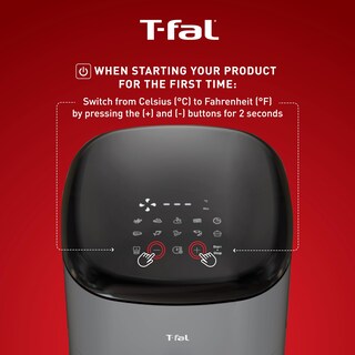 Foto 5 | Freidora T-fal Easy Fry De 5 Litros De Capacidad Para 10 Programas Automáticos Gris - Venta Internacional