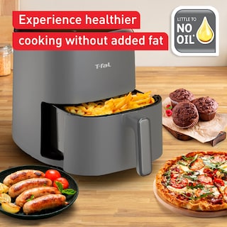 Foto 7 | Freidora T-fal Easy Fry De 5 Litros De Capacidad Para 10 Programas Automáticos Gris - Venta Internacional