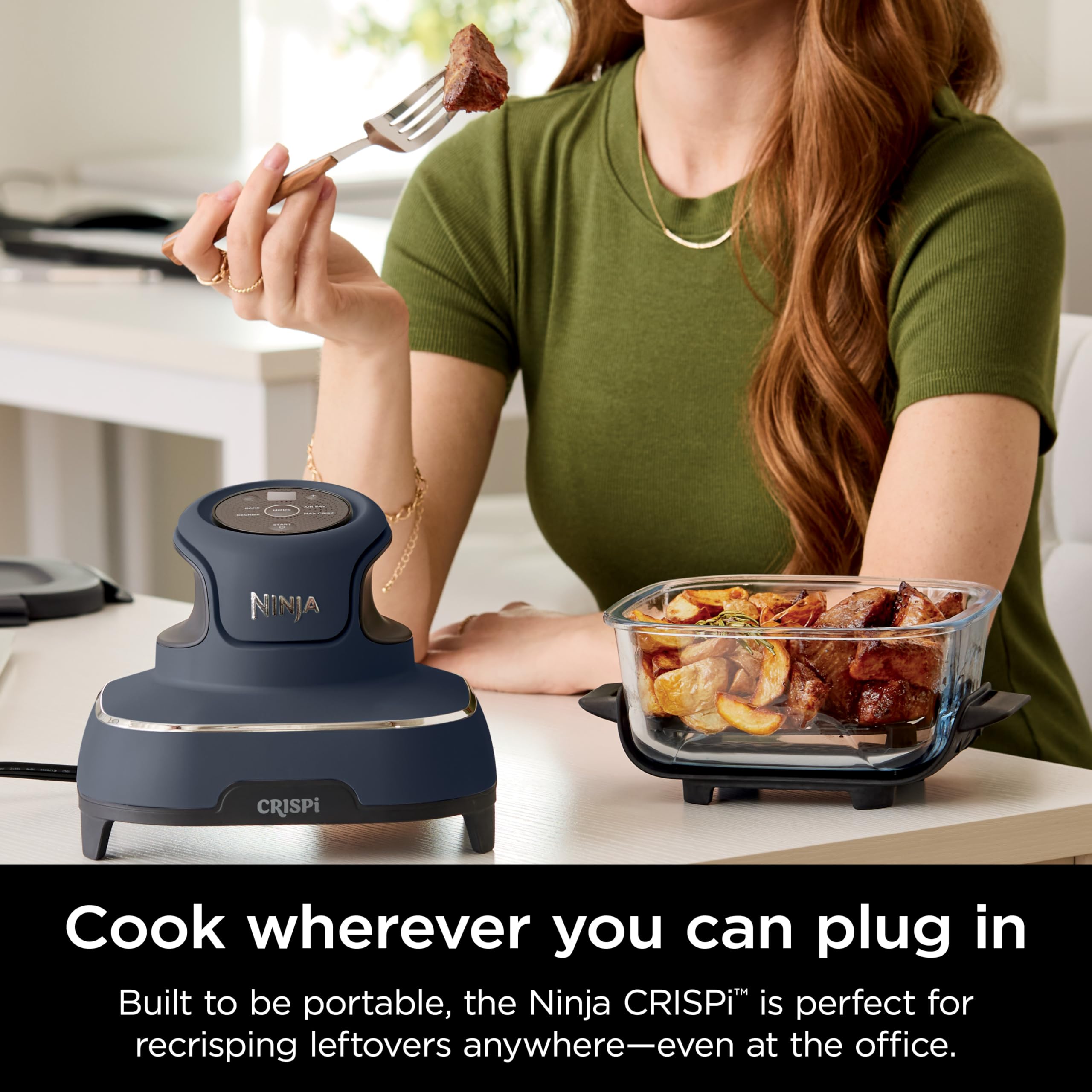 Foto 4 pulgar | Freidora Ninja Crispi De Cooking System, Con Contenido De Vidrio De 4 Litros Y 1,5 Litros - Venta Internacional.