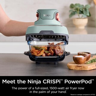Foto 3 | Contenedores De Vidrio Air Fryer Ninja Crispi Fn101sg De 4 Litros Y 1,5 Litros - Venta Internacional.
