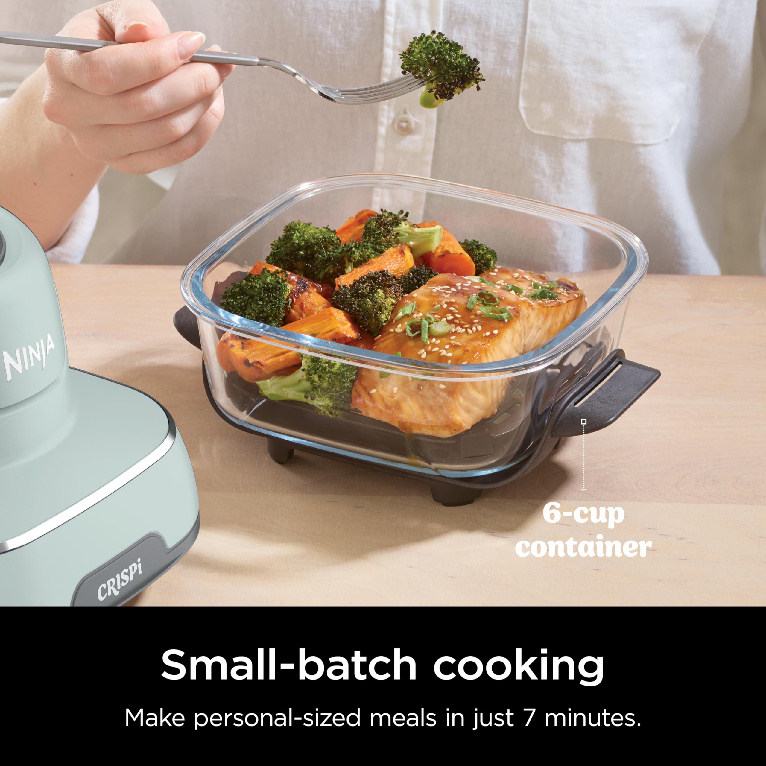 Foto 6 pulgar | Contenedores De Vidrio Air Fryer Ninja Crispi Fn101sg De 4 Litros Y 1,5 Litros - Venta Internacional.