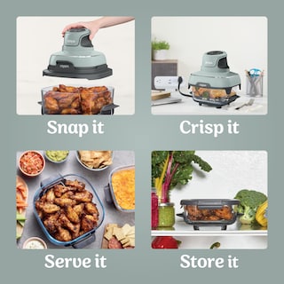 Foto 6 | Contenedores De Vidrio Air Fryer Ninja Crispi Fn101sg De 4 Litros Y 1,5 Litros - Venta Internacional.