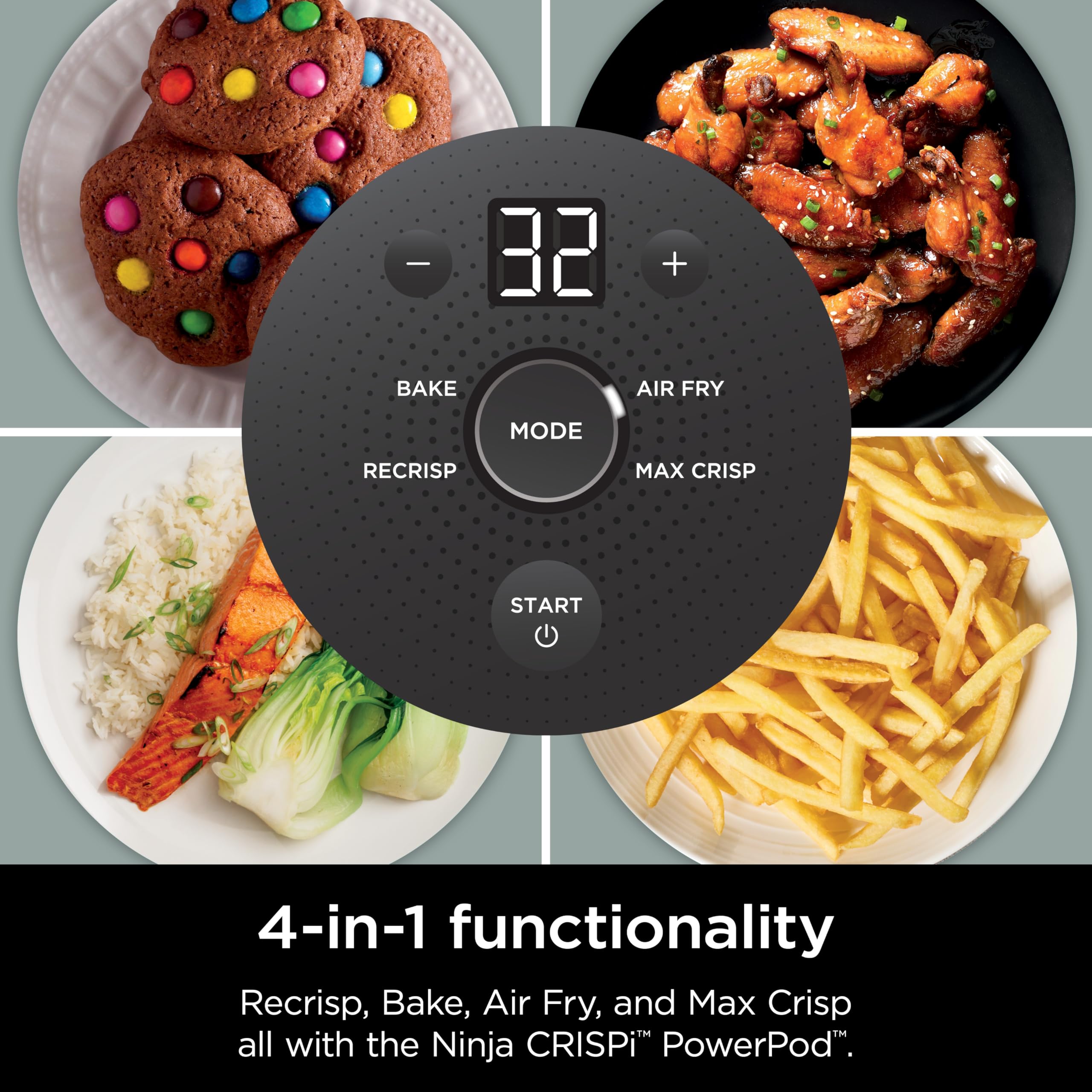 Foto 8 pulgar | Contenedores De Vidrio Air Fryer Ninja Crispi Fn101sg De 4 Litros Y 1,5 Litros - Venta Internacional.