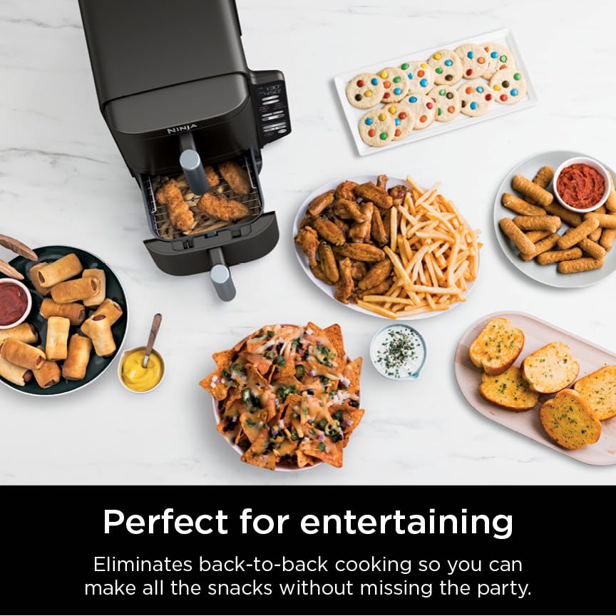 Foto 7 pulgar | Air Fryer Ninja Doublestack Sl201c, 2 Cestas, 8 L, 6 En 1 - Venta Internacional.