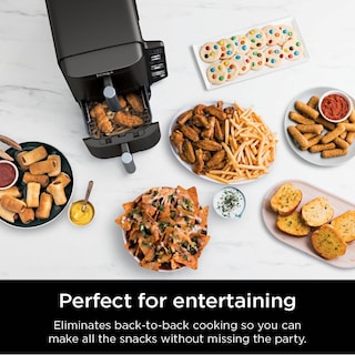 Foto 6 | Air Fryer Ninja Doublestack Sl201c, 2 Cestas, 8 L, 6 En 1 - Venta Internacional.