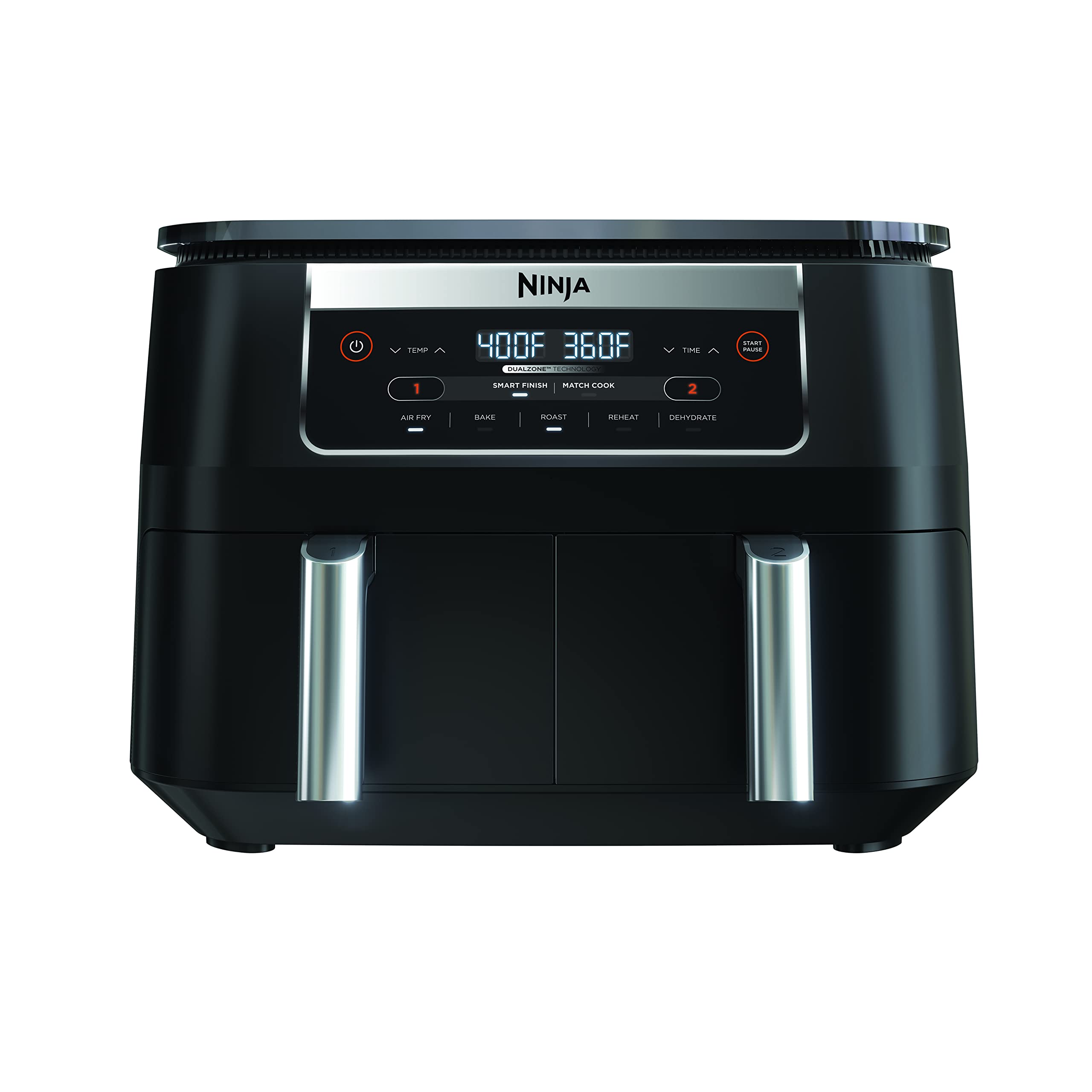Foto 2 pulgar | Freidora de Aire Ninja Dz090 5.7 L Doble Zona 2 Cestas 1760 W - Venta Internacional