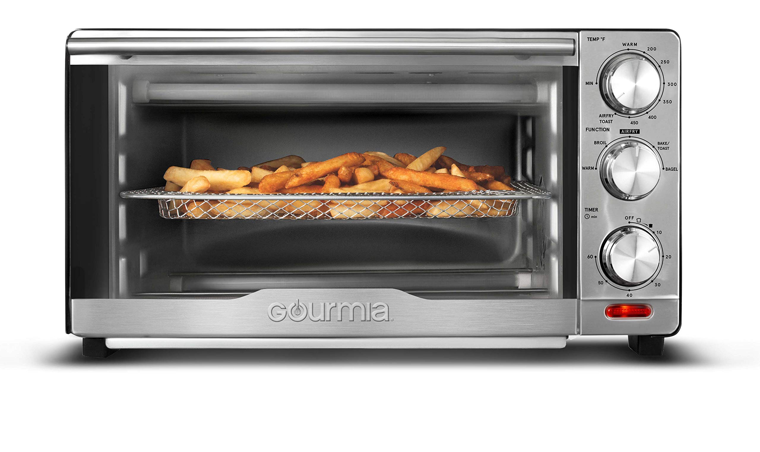 Foto 2 pulgar | Horno Air Fryer Gourmia Gtf7350 6 En 1 De Acero Inoxidable - Venta Internacional.