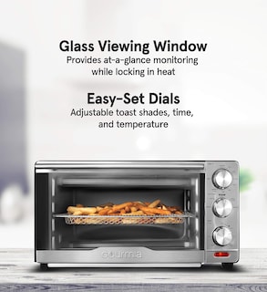 Foto 3 | Horno Air Fryer Gourmia Gtf7350 6 En 1 De Acero Inoxidable - Venta Internacional.