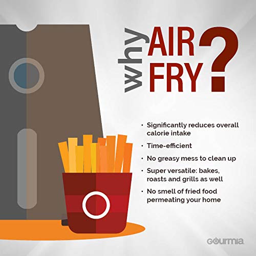 Foto 7 pulgar | Horno Air Fryer Gourmia Gtf7350 6 En 1 De Acero Inoxidable - Venta Internacional.