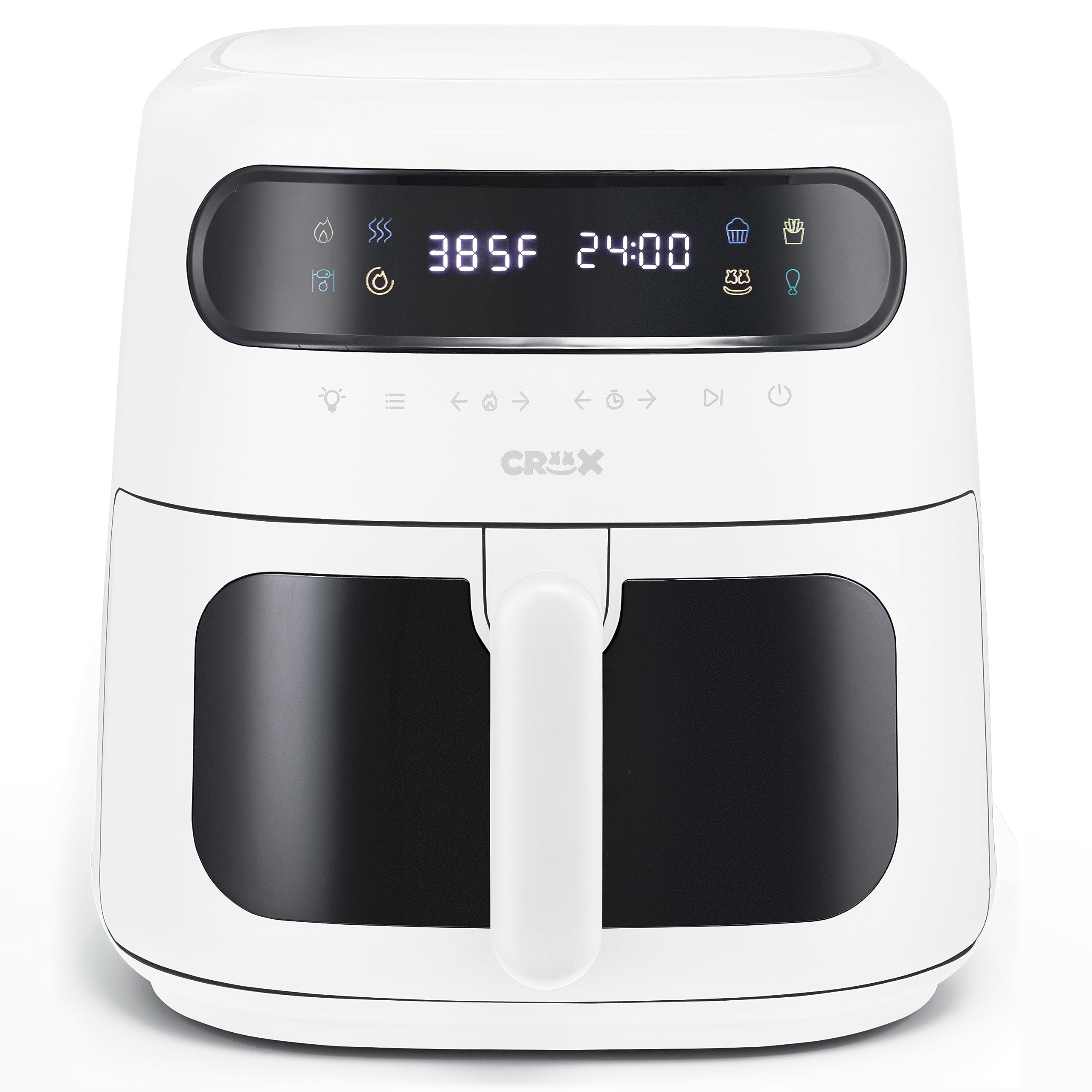 Freidora De Aire Crux X Marshmello Digital Turbocrisp De 8.0 Cuartos De Galón, Color Blanco - Venta Internacional. $3,055
