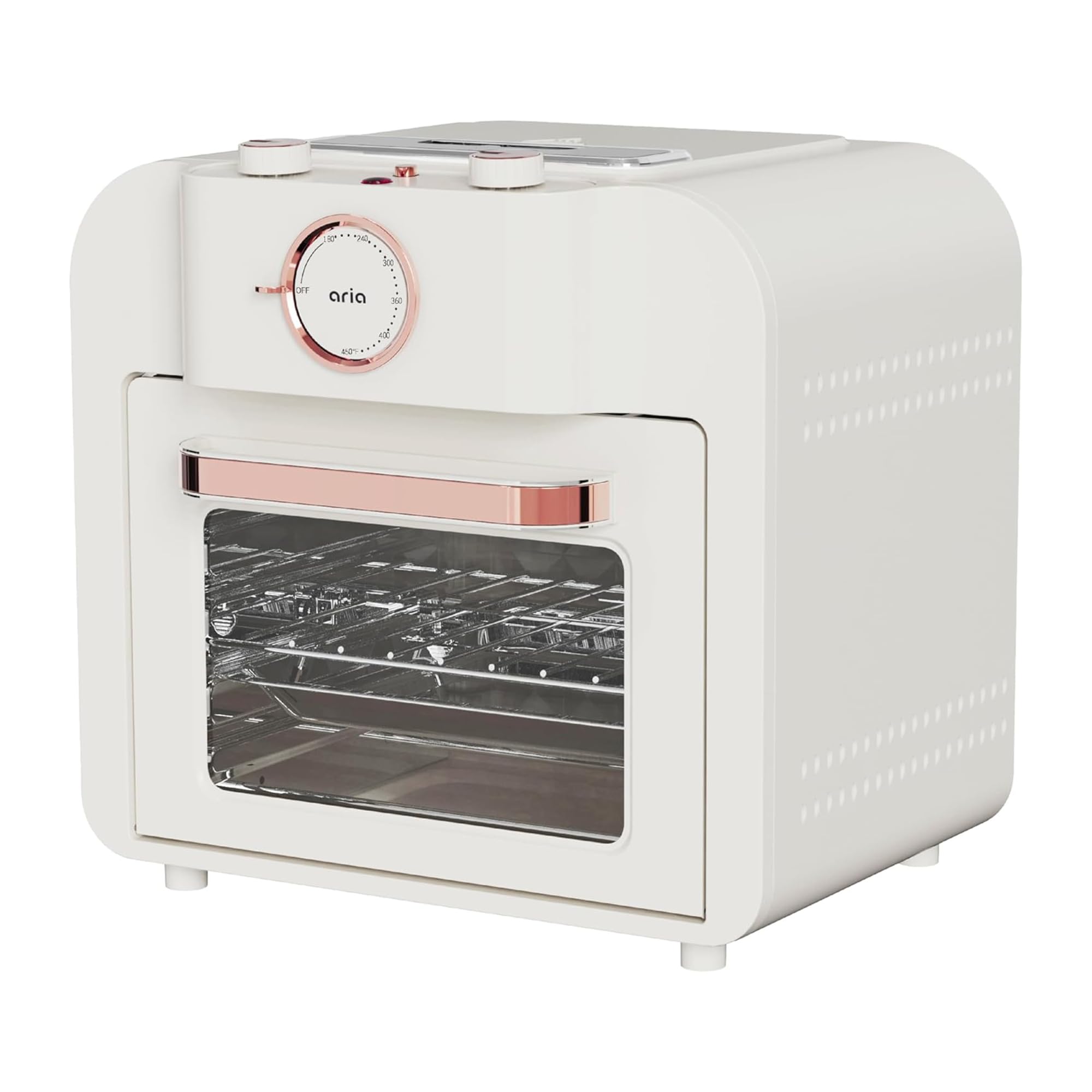 Foto 2 pulgar | Horno Air Fryer Aria Retro 17qt, Funcionalidad 4 En 1 - Venta Internacional.