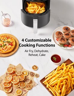 Foto 4 | Freidora Toshiba 5.5 Qt Con Tecnología Heat-q Con Un 90% Menos De Aceite - Venta Internacional.