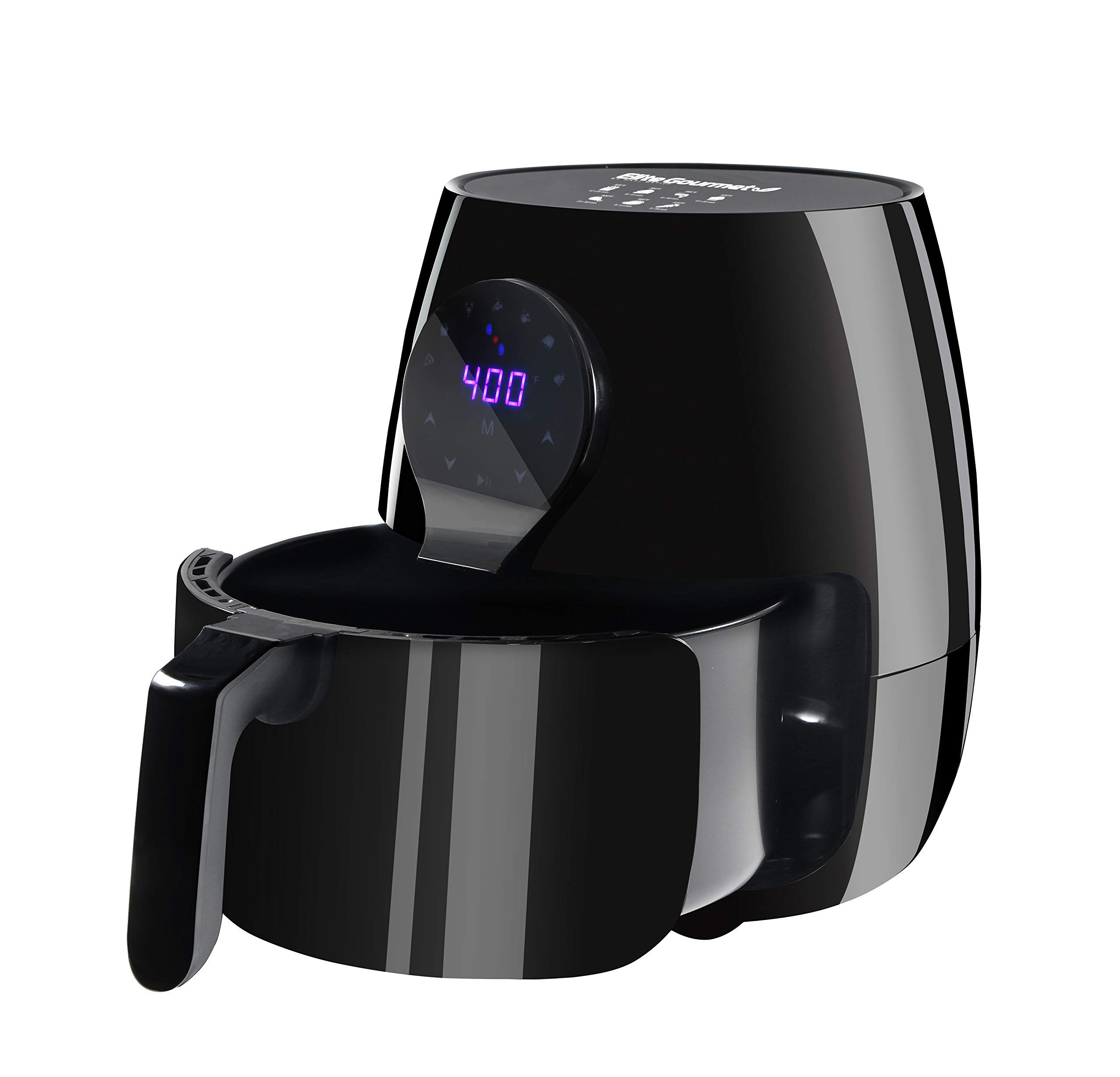 Foto 8 pulgar | Freidora De Aire Caliente Elite Gourmet Eaf-5317dx 5.3 L 1350 W Negra - Venta Internacional.