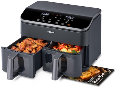 Foto 1 | Air Fryer Cosori De 9 Cuartos De Galón, 10 En 1, Doble Con Cestas Dobles, 130 Recetas - Venta Internacional.