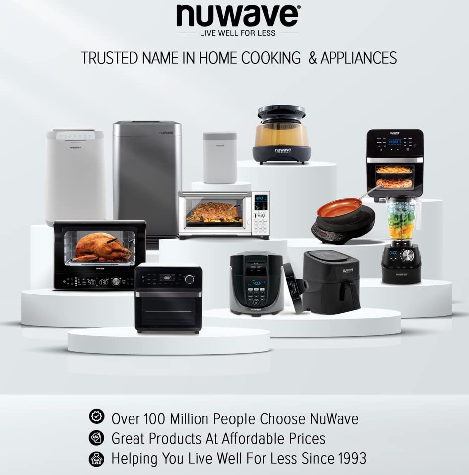 Foto 7 pulgar | Air Fryer Nuwave Brio 8l 1800w 100 Presets - Termómetro Inteligente - Venta Internacional.