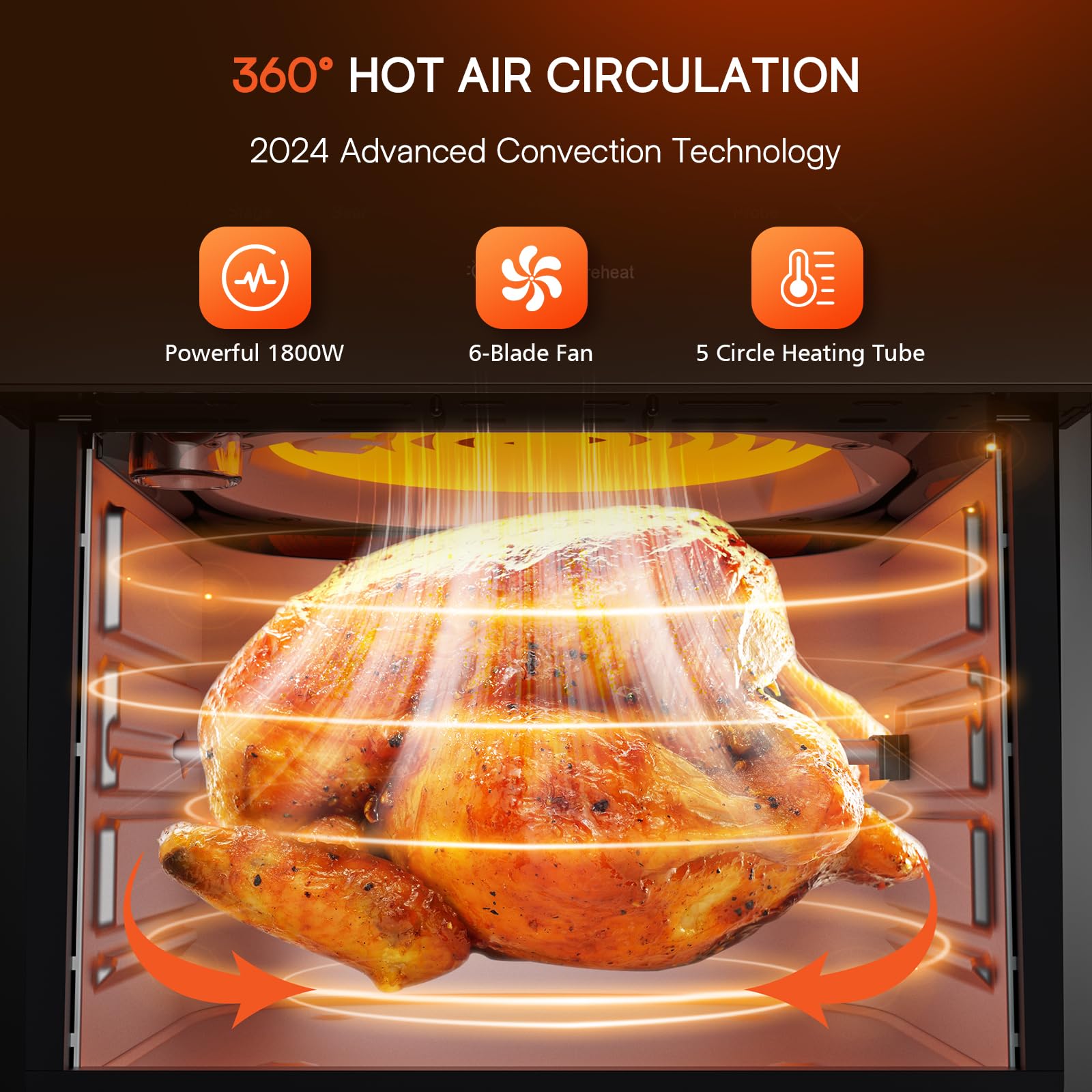 Foto 5 pulgar | Horno Asador Freidora de aire Nuwave Brio 15.5qt Xl 1800w - Venta Internacional