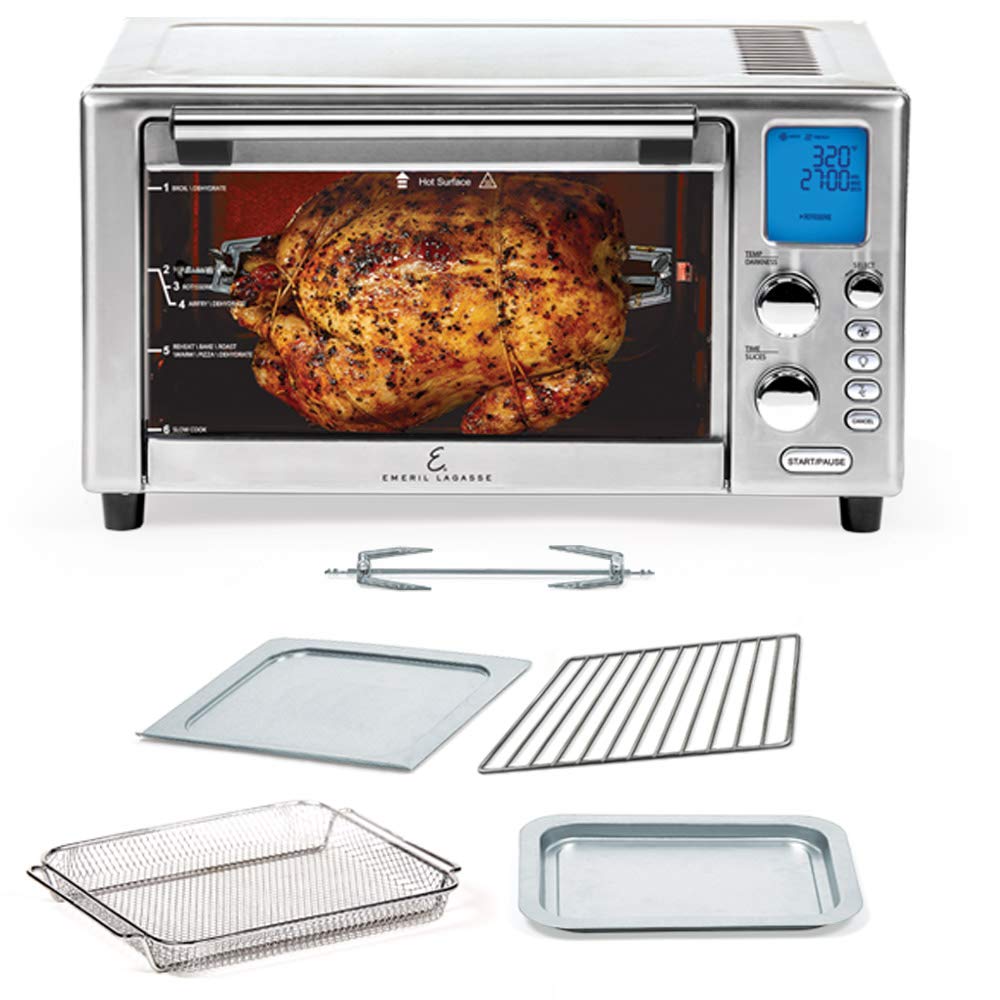 Freidora Emeril Lagasse Everyday 360 De Acero Inoxidable Xl - Venta Internacional