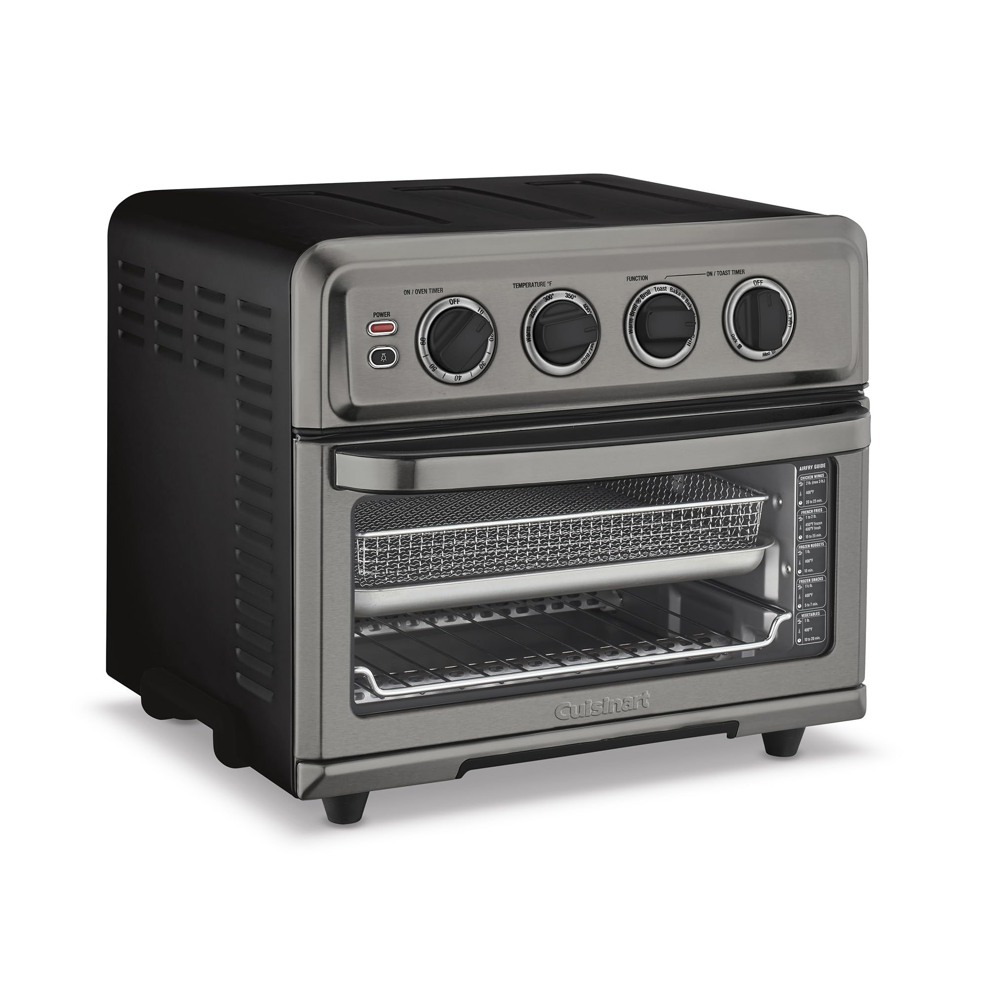Horno Airfryer Cuisinart Toa-70bks con Parrilla Negro 1800 W - Venta Internacional